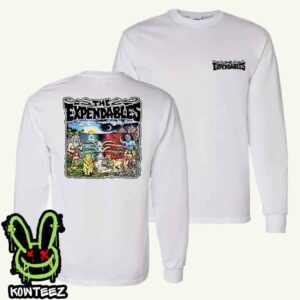 The Expendables Merch Good Vs Evll Long Sleeve Two Sides T-Shirt