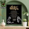 The Teskey Brothers With Jalen Ngonda And The Heavy Heavy Nectar Woode Tour Dates June 2025 Home Decor Poster Canvas