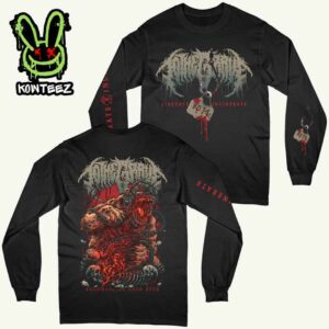 To The Grave Merch Bear Trap Two Sides All Over Print Long Sleeve Unisex T-Shirt