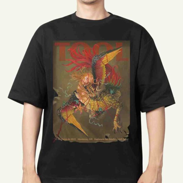 Tool Merch Poster For Show On March 12 2025 In Monterrey MX At Explanada del Estadio Mobil Super Unisex T-Shirt