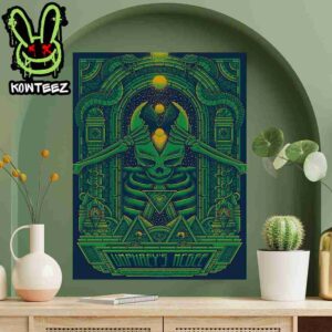 Umphrey’s McGee Merch For Show At Morris Performing Arts Center In South Bend In On March 7 2025 Home Decor Poster Canvas