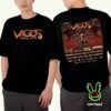 Vagos Metal Fest 2025 Merch Shirt Line-up In Jul 31 And Aug 1-2-3 2025 At Quinta Do Ega In Vagos Portugal Unisex T-Shirt