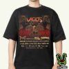 Vagos Metal Fest 2025 Merch Shirt Line-Up In Jul 31 And Aug 1-2-3 2025 At Quinta Do Ega In Vagos Portugal Two Sides Unisex T-Shirt