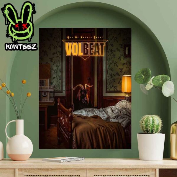 Volbeat God Of Angels Trust Album Release 06 06 2025 Home Decor Poster Canvas