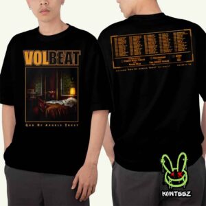 Volbeat God Of Angels Trust Worldwide Tour Dates 2025 Two Sides Unisex T-Shirt