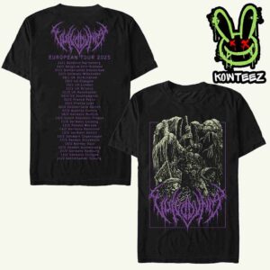 Vulvodynia The Terrasitic Reconquest Tour 2025 Two Sides Merch Unisex T-Shirt