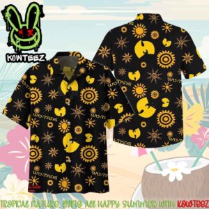 Wu-Tang Clan Music Sunshine Cartoon Merch 2025 Hawaiian Shirt And Beach Short