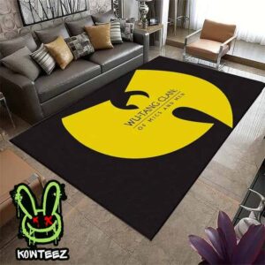 Wu-Tang Clan Rug Carpet Soft Stylish and Perfect for Fans