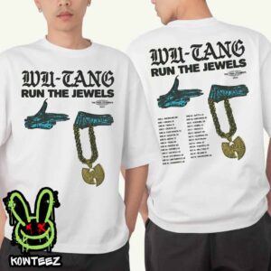 Wu Tang Clan With Run The Jewels The Final Chamber Tour 2025 Dates List Merch Two Sides Unisex T-Shirt