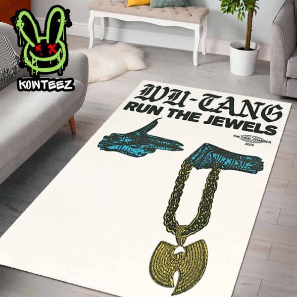 Wu Tang Clan With Run The Jewels The Final Chamber Tour 2025 Merch Home Decor Rug Carpet