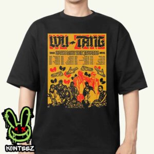 Wu Tang Clan With Run The Jewels The Final Chamber Tour Dates 2025 Merch Unisex T-Shirt